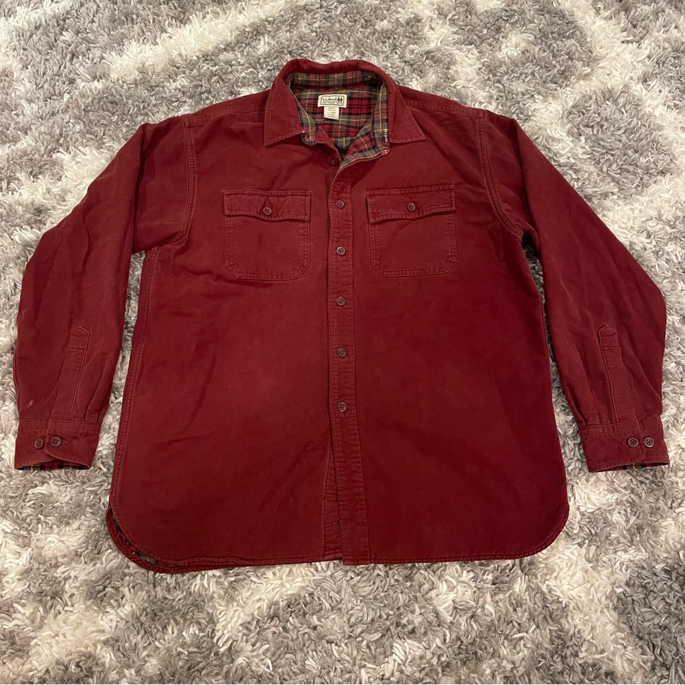 LL BEAN FLANNEL